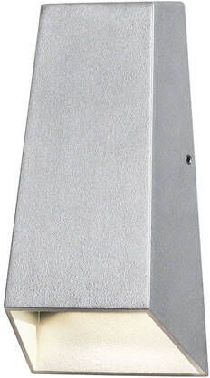 Konstsmide Imola wandlamp PowerLED grijs gelakt aluminium 17cm 7911-310