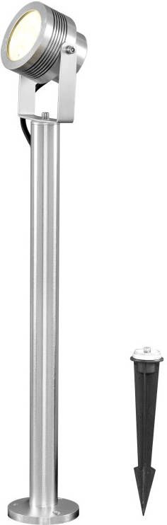 Konstsmide Monza staande lamp PowerLED geborsteld alu 64 5cm 7919-310