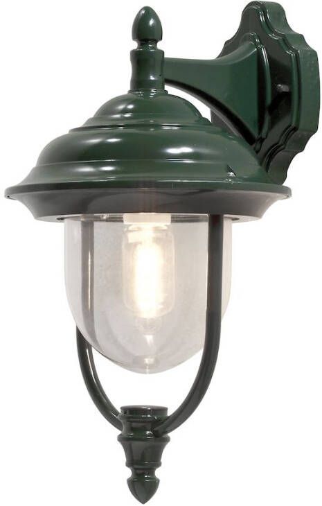 Konstsmide Buiten wandlamp Parma neerwaarts groen 46 cm