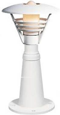 Konstsmide Sokkellamp Gemini Junior wit 502-250 + 574-250
