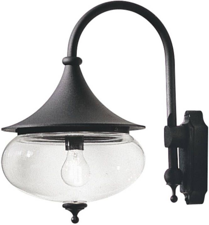 Konstsmide Wandlamp Libra Zuben Zwart 619-750