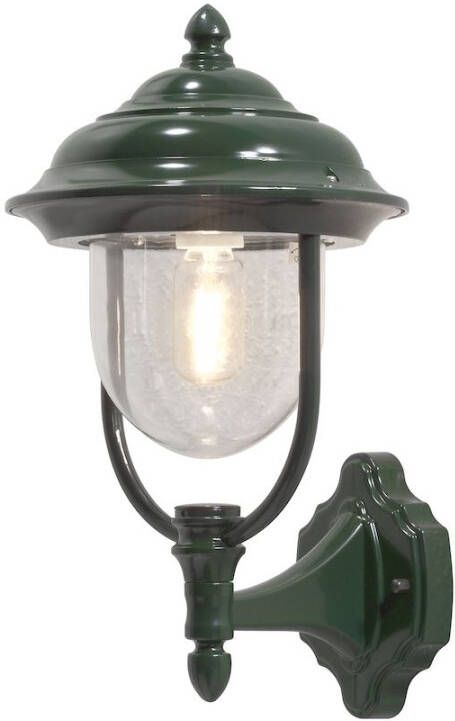 Konstsmide Wandlamp Parma Berceto groen klassieke buitenlamp 7223-600