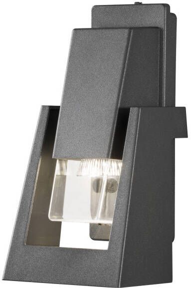 Konstsmide Buiten wandlamp Potenza 1-lichts grijs
