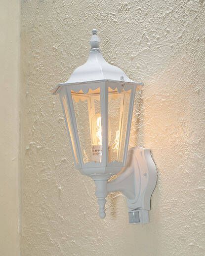 Konstsmide Wandlamp sensor Firenze viccihio wit buitenlamp 7263-250 staand