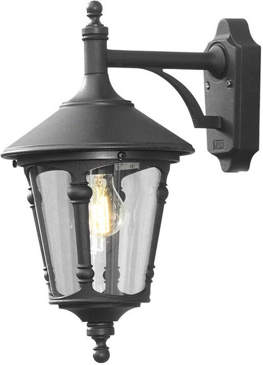 Konstsmide Wandlamp Virgo hanglamp zwart buitenlamp Konstmide 568-750