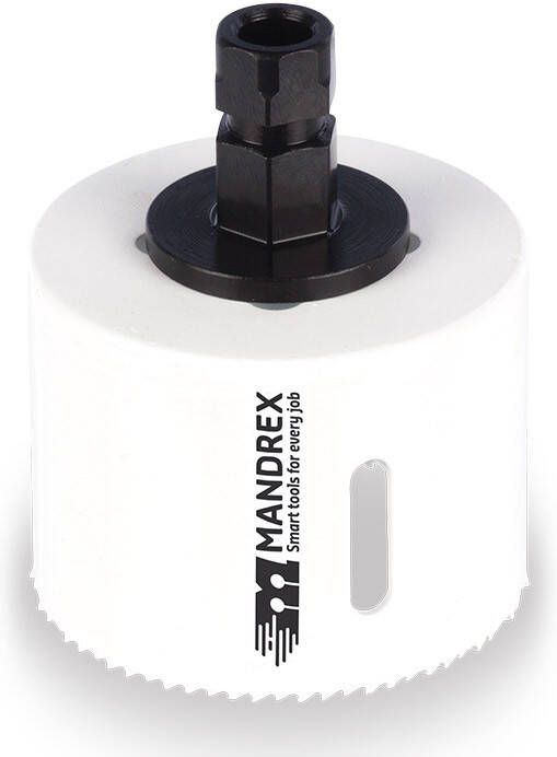 Mandrex Gatzaag 114mm M42 38mm diep Bi-metaal FineXcut met Quick Adapter