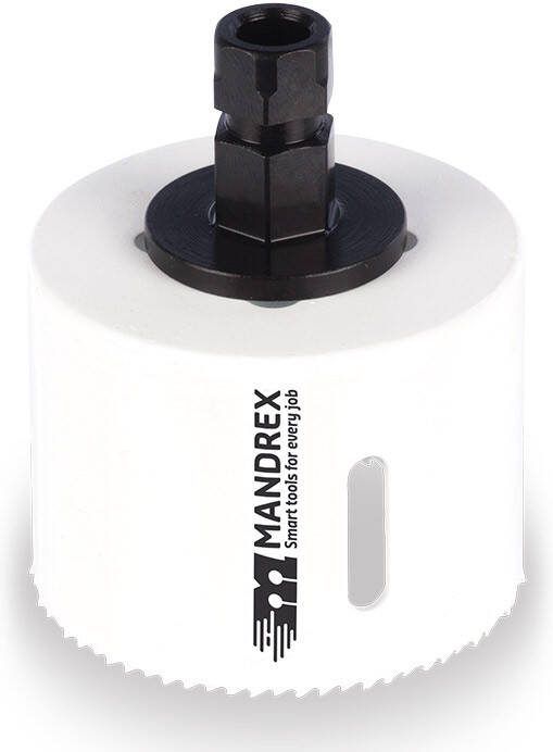 Mandrex Gatzaag 27mm M42 38mm diep Bi-metaal FineXcut met Quick Adapter