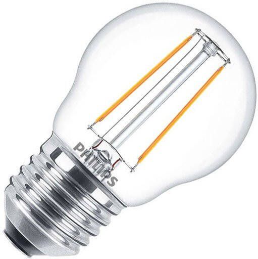 Philips LED peer lamp 2W 250 lumen 2700K vervangt 25W