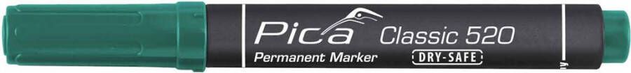 Pica 520 36 Permanent Marker 1-4mm rond groen 10st.