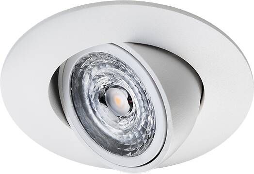 SG Lighting SG inbouwspot Jupiter Tek mat wit GU10 6W 2700K dimbaar 912170