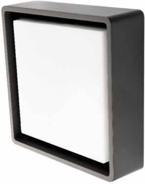 SG Lighting LED buitenlamp grafiet dimbaar SG Frame Square 5.8W 500 lumen 3000K