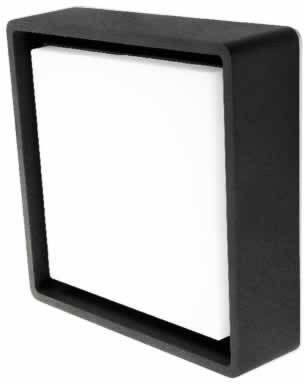 SG Lighting LED buitenlamp zwart SG Frame Square Maxi 3000K bewegingssensor