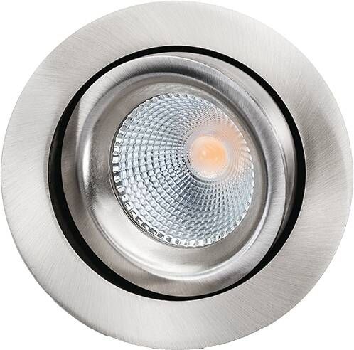 SG Lighting LED inbouwspot 7W 2700K 540 lumen Geb. Staal dimbaar SG Junistar LUX Isosafe Indoor 902521