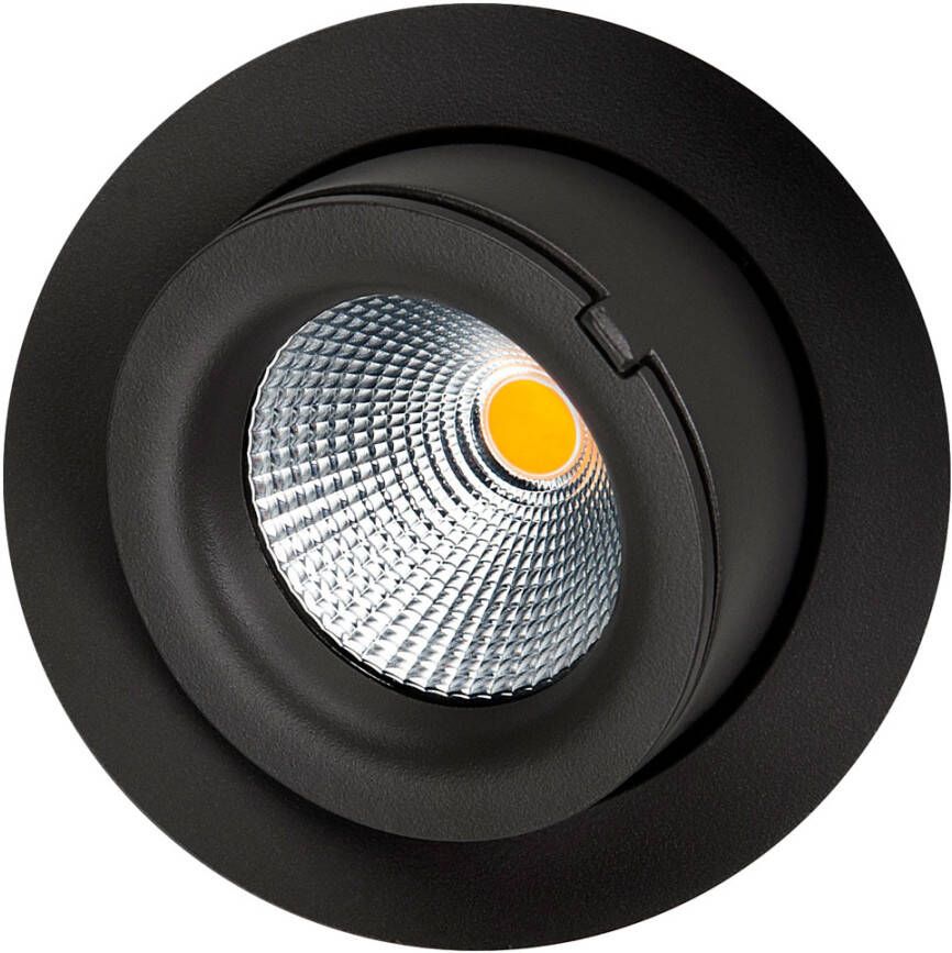 SG Lighting LED inbouwspot 9W 3000K mat zwart kantelbaar outdoor SG 903303