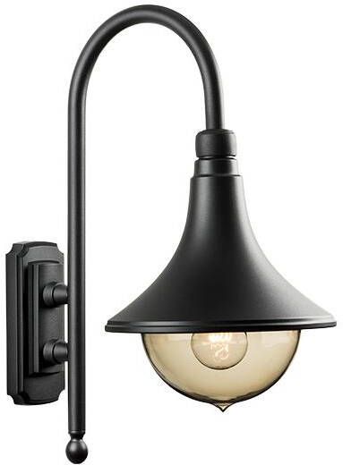 SG Lighting SG Cornet LED Buitenlamp E27 zwart IP44 614500