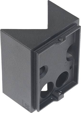 SG Lighting SG hoekbeugel zwart voor montage van armaturen op een hoek 614207