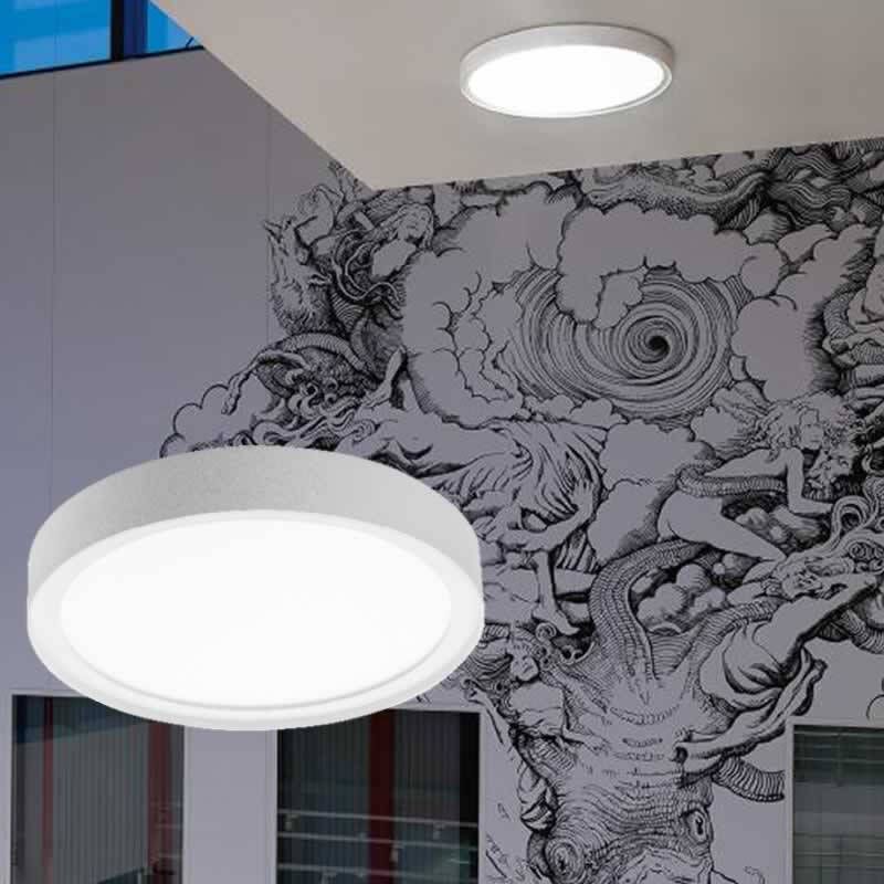 SG Lighting SG rond armatuur Disc 290 wit 2700k 17W 1890 lumen dimbaar 288mm doorsnede