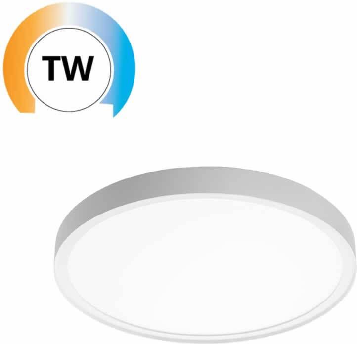 SG Lighting SG rond armatuur Disc 480 wit Tunable LEDDim 2700-6500K 36W 3770 lumen dimbaar lichtkleur instelbaar