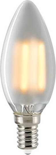 Sigor LED kaarslamp 250 lumen (25W) E14 3W mat glas dimbaar voor kroonluchters