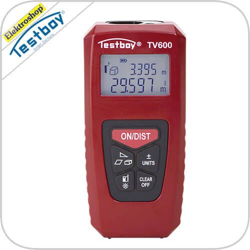 Testboy TV 600 Laser afstandsmeter 40M