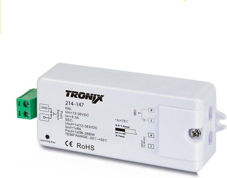 Tronix Dimmer draadloos 24V 192W 214-147