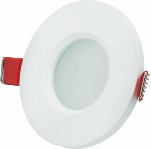 Tronix Inbouwspot wit voor 50mm lamp IP65 rond 148-558 geschikt voor de badkamer