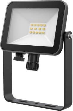 Tronix LED floodlight Eco 10W 1000 lumen breedstralend 120° lichtkleur 3000K met 1.5m en stekker snoer