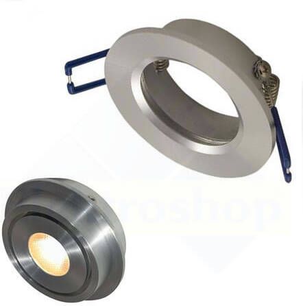 Tronix LED Inbouwspot aluminium voor 50mm lamp 148-551