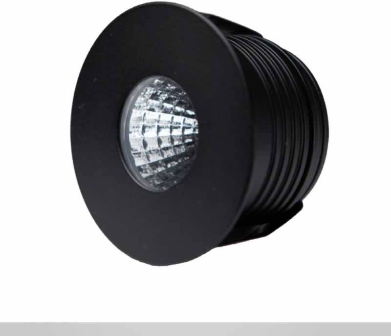 Tronix Led Spot Module 300 lumen 3.3W 2700K Porchlight 40° dimbaar diameter 42mm zwart