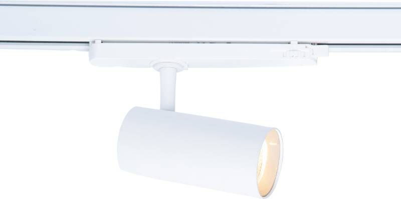 Tronix LED railspot wit strak en tijdloos design 3-fase 8W 2200K 40° dimbaar 169-273