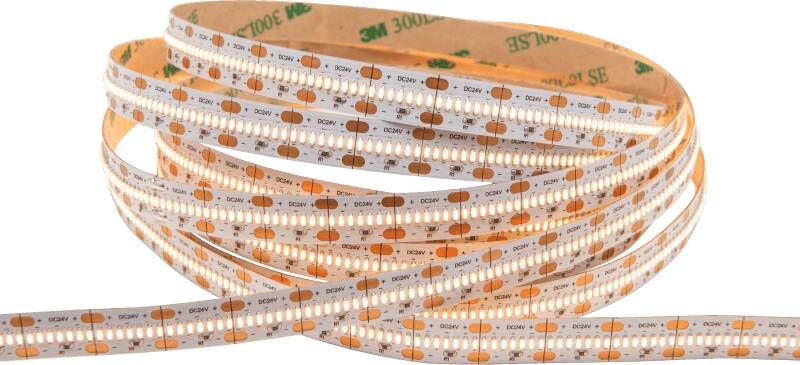 Tronix LED strip 2700K 24V 560 LED per meter 5 meter 20W p m 1850 lumen p m IP65 dimbaar 10mm breed IP65