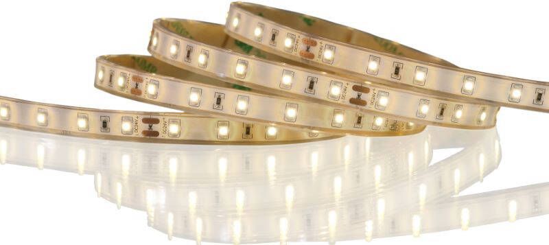 Tronix LED strip 3000K warm wit 60Led m 4 8W pm lengte 5 meter