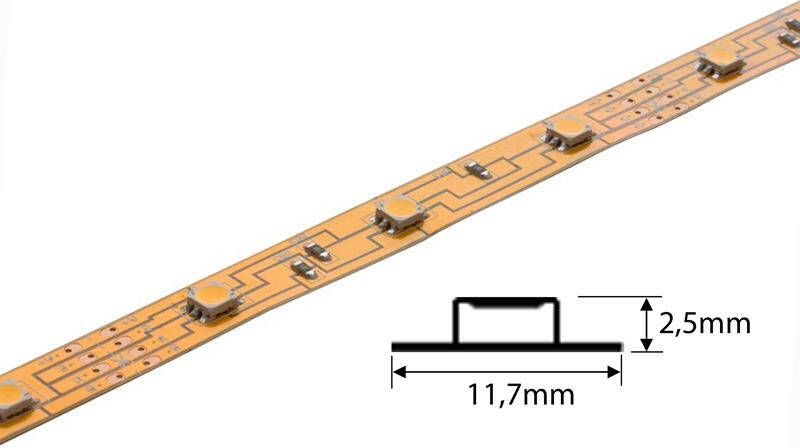 Tronix LED strip warmwit 3000K 30 LEDS pm 12V