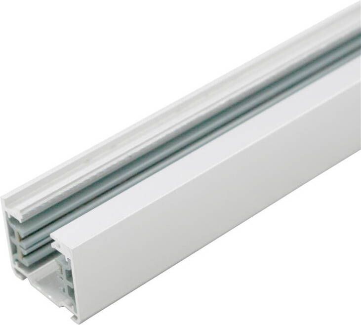 Tronix Spanningsrail wit 1.5 meter voor railspots LED 3 fase