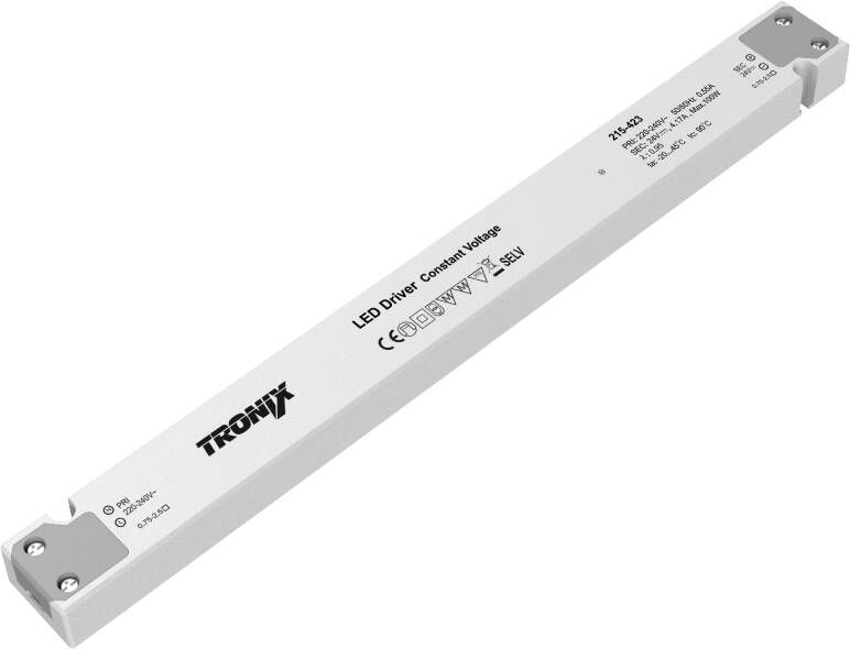 Tronix Stroomvoorziening 24V 100W Line Type Indoor 215-423