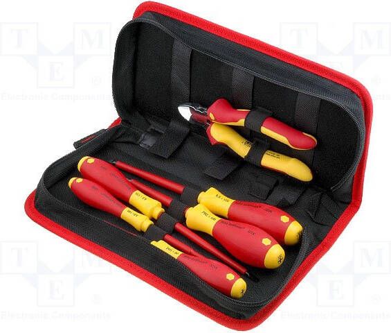 Jorz Wiha Elektriciens Gereedschapsset Staal 6-delig 9300-018