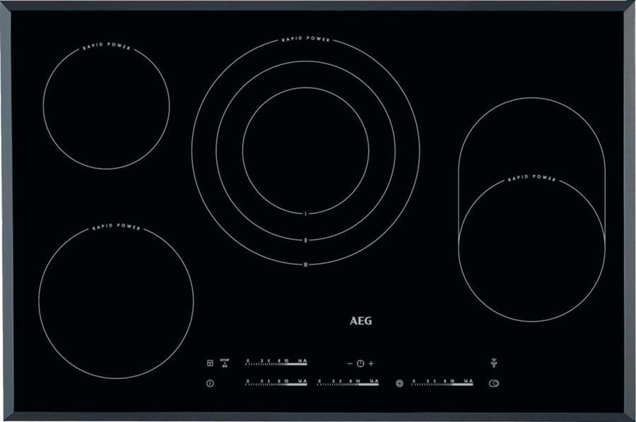 AEG HK854870FB elektrische kookplaten Zwart - Foto 3