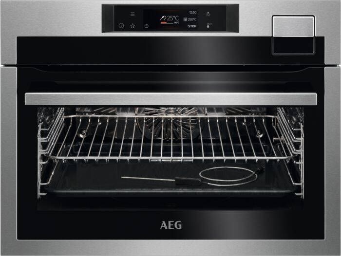 AEG KSE792280M 9000 Serie SteamPro Combi inbouw hetelucht- en stoomoven