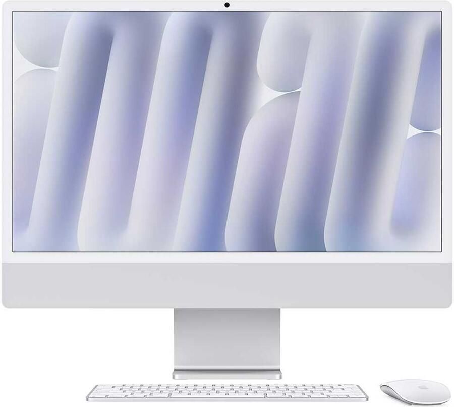Apple iMac 24 (2024) M4 (10 core CPU 10 core GPU) 16GB 512GB All-in-one PC Zilver