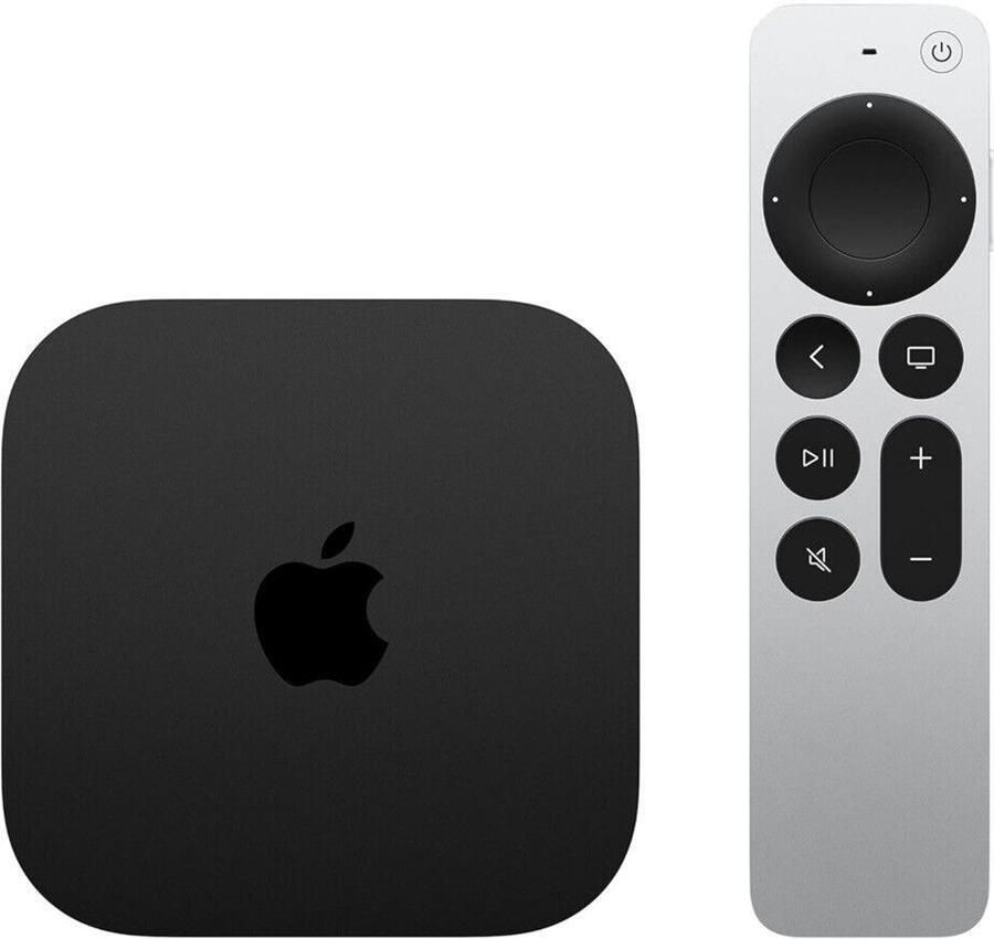 Apple TV 4K (2022) WiFi 64GB TV accessoire Zwart