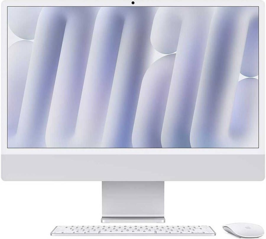 Apple iMac 24 (2024) M4 (10 core CPU 10 core GPU) 24GB 512GB All-in-one PC Zilver