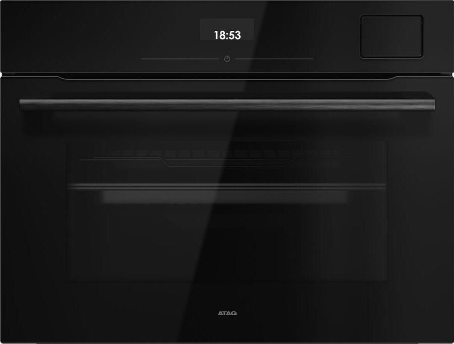 Atag CS6471C Inbouw combi stoomoven Zwart