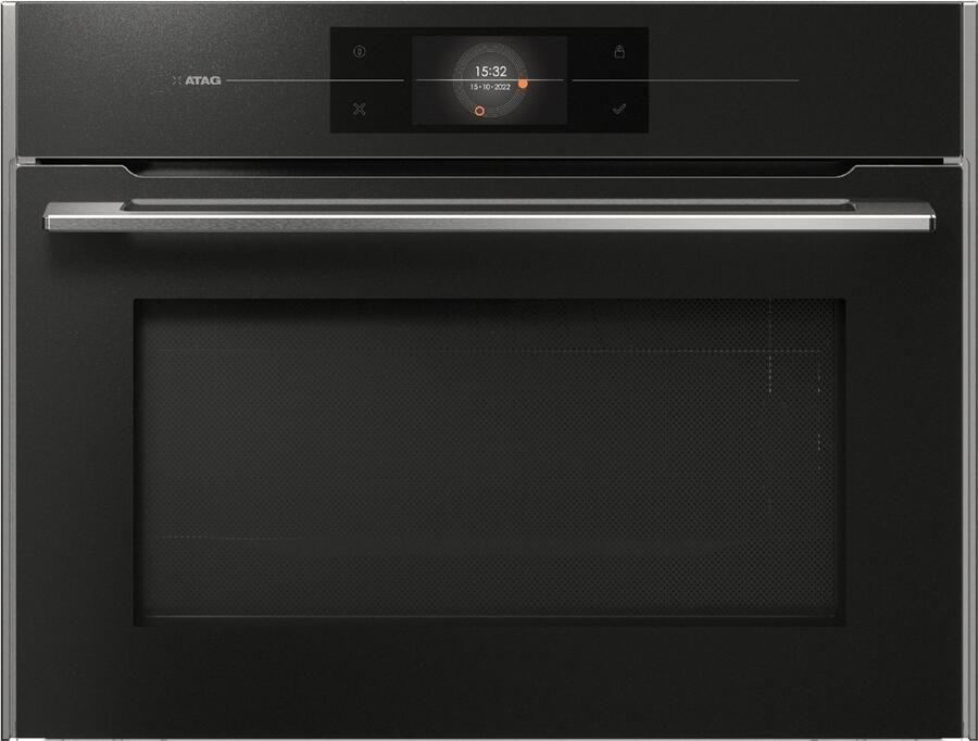 ATAG CX4674M Combi Magnetron met TFT Touchdisplay Soft Black