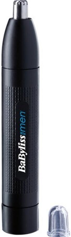 BaBylissMEN BaByliss Neus- en Oortrimmer E650E Precisie neustrimmer Incl. AA Batterij Afspoelbare kop