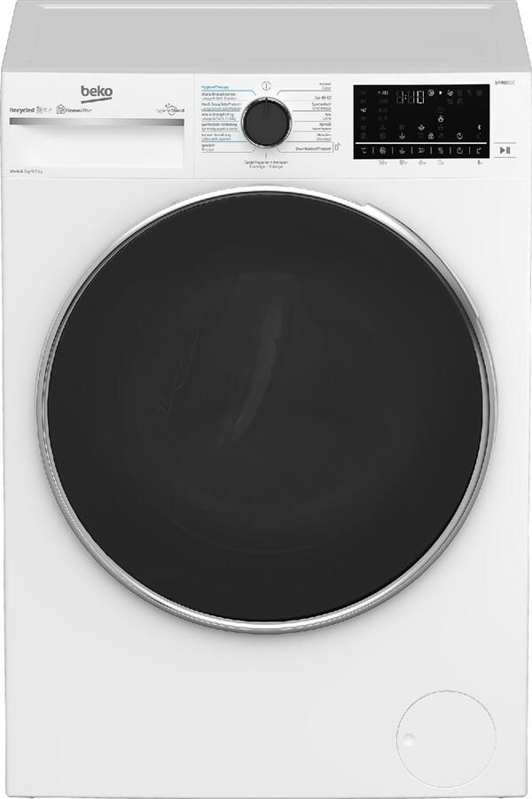 Beko B5DT59442W Was-droogcombinatie 9 Kg wassen 6 Kg drogen