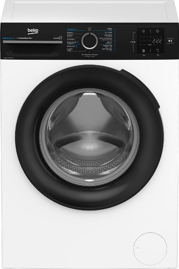 Beko BM3WFT3941B EnergySpin Wasmachine Wit - Foto 2