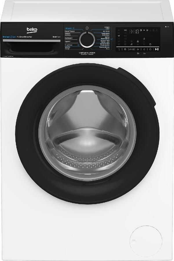 Beko BM3WFU4861B EnergySpin Wasmachine Wit - Foto 2