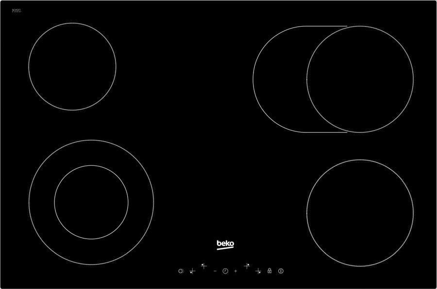 Beko Vitrokeramische Kookplaat HIC84401 | elektronica en media | Ongesorteerd | 8690842206290 - Foto 2