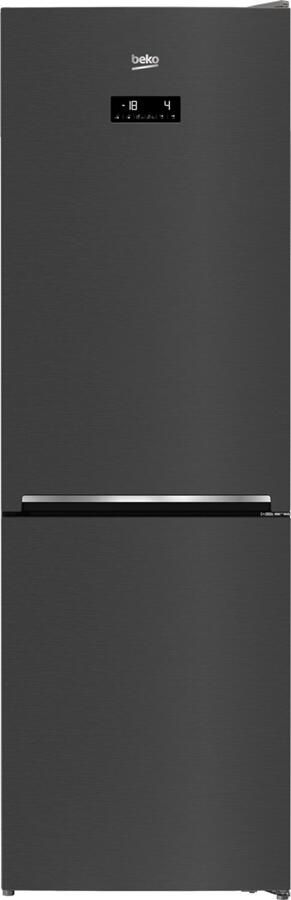 Beko RCNE366E70ZXBRN koel-vriescombinatie Vrijstaand 323 l B Roestvrijstaal
