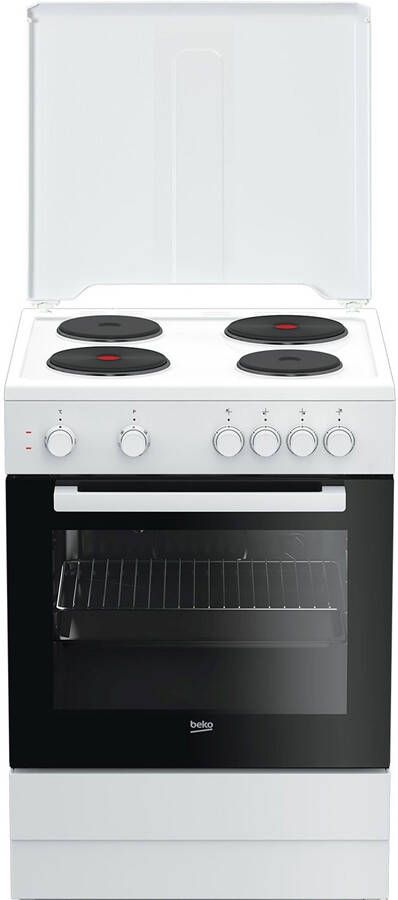 Beko Fornuis Elektrisch FSS66000GW | Elektrische fornuizen | Keuken&Koken Fornuizen | FSS66000GW